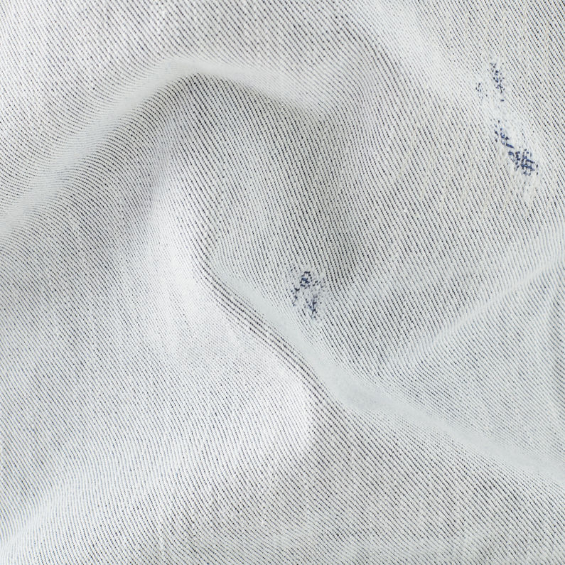 G-Star RAW® 3301 Deconstructed 3D Slim Jacket Azul claro fabric shot