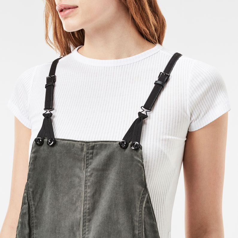 G-STAR® Army Radar Skinny Overalls Grau detail shot