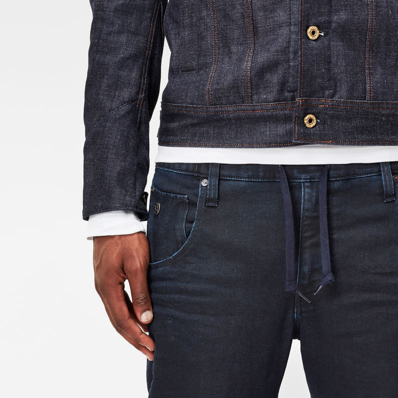 G-STAR® Arc 3D Sport Tapered Pants Medium blue detail shot