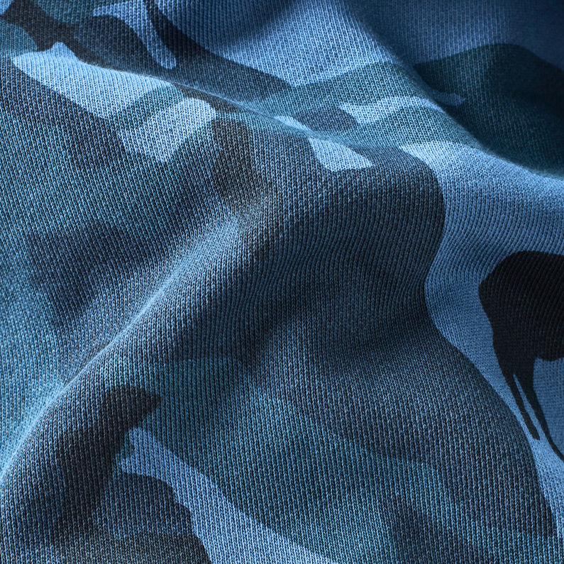 G-Star RAW® Dutch-Camo Core Sweater Light blue fabric shot