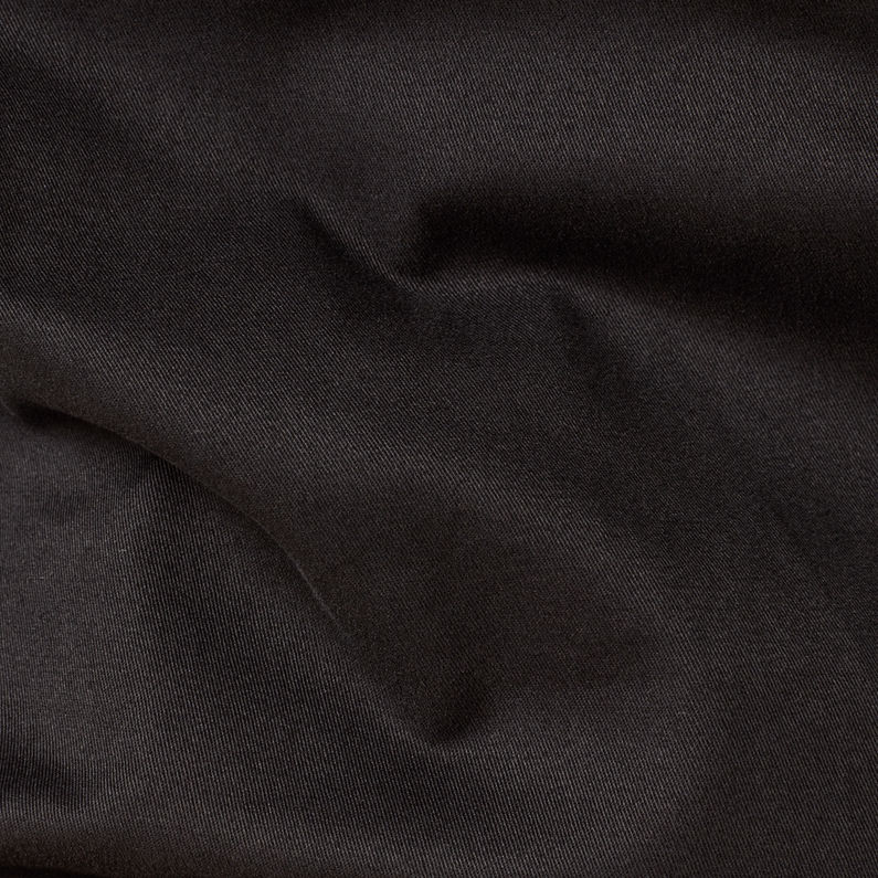 G-Star RAW® Deline Overshirt Black fabric shot