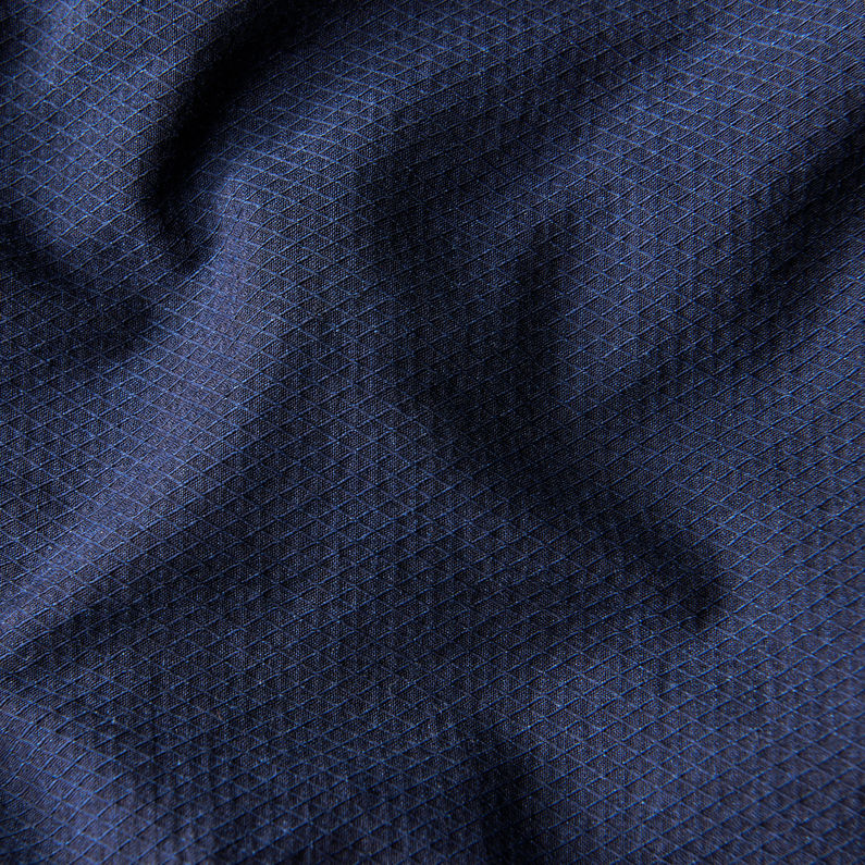 G-Star RAW® Batt Hooded Short Parka Dark blue fabric shot