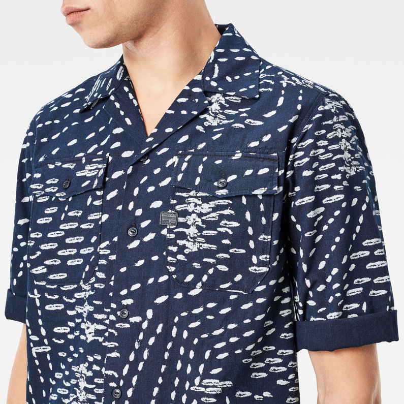 G-STAR® Landoh Straight Service Denim Shirt Dark blue