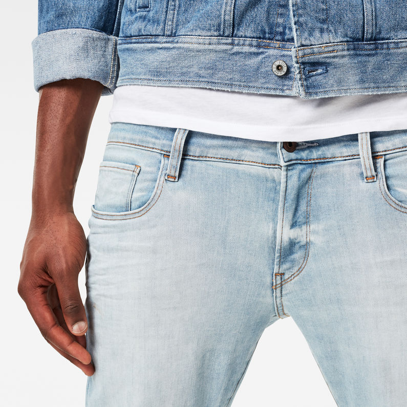G-STAR® Jeans 3301 Super Slim Azul claro