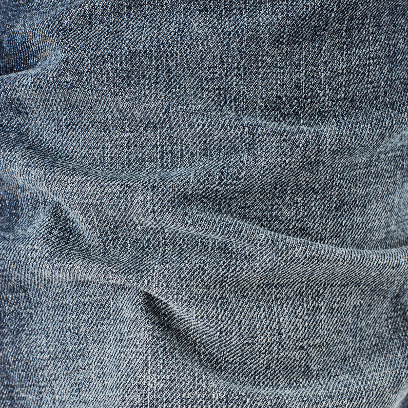 G-Star RAW® 3301 1/2-Length Shorts Azul oscuro fabric shot