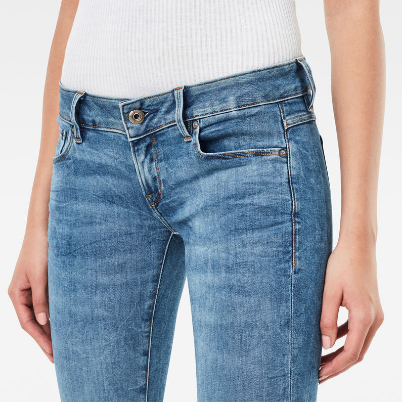3301 Low Waist Skinny Jeans | Medium 