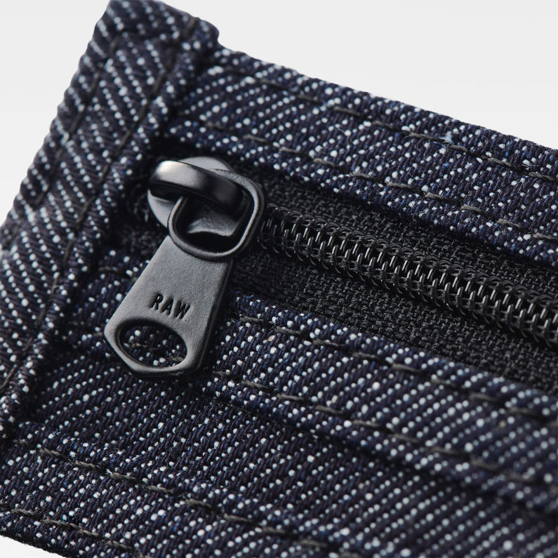 G-Star RAW® Cart Snap Wallet Dark blue detail shot