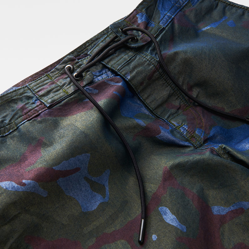 G-STAR® Divad Cord Swim Shorts Green detail shot