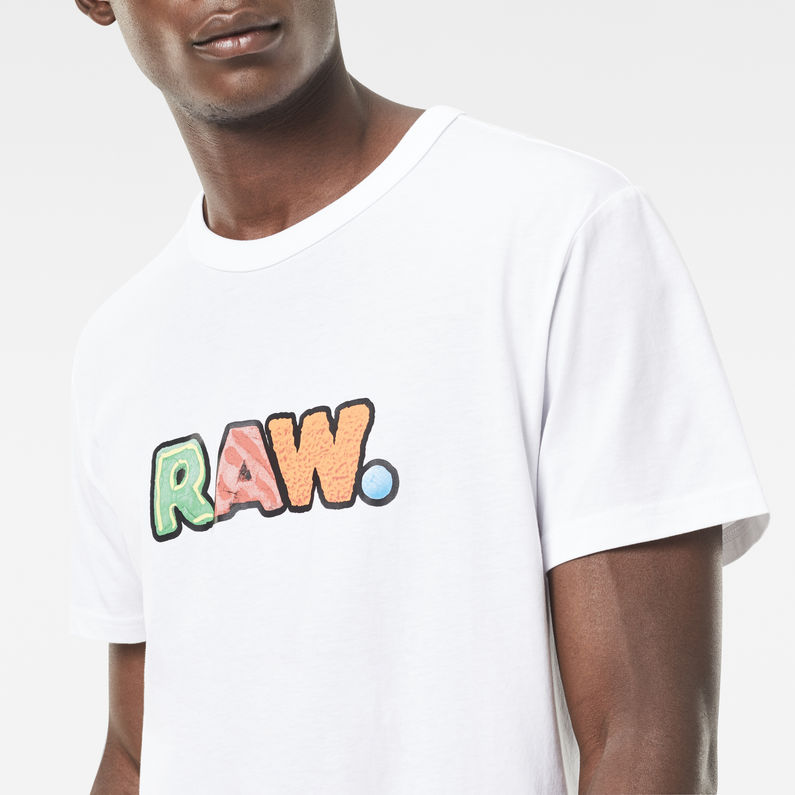 G-Star RAW® Deoloran T-Shirt Blanco