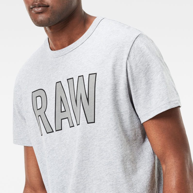 G-Star RAW® Tomeo T-Shirt Grey detail shot