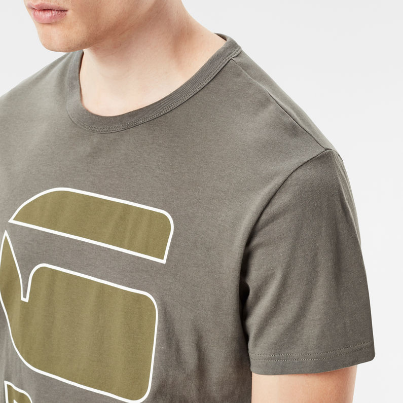 G-Star RAW® Cadulor T-Shirt Grey detail shot
