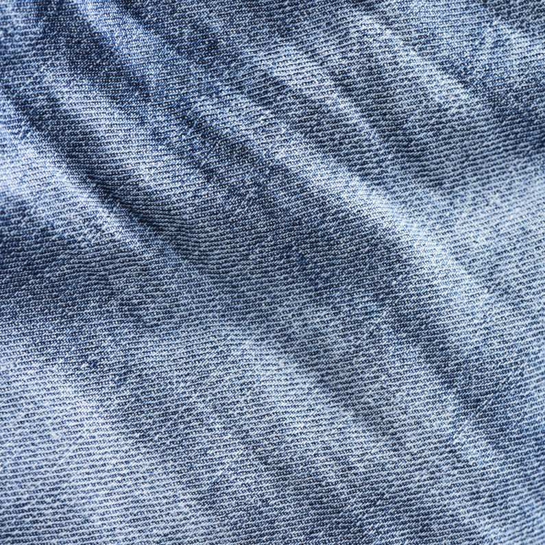 G-Star RAW® 3301 1/2-Length Shorts Bleu clair fabric shot