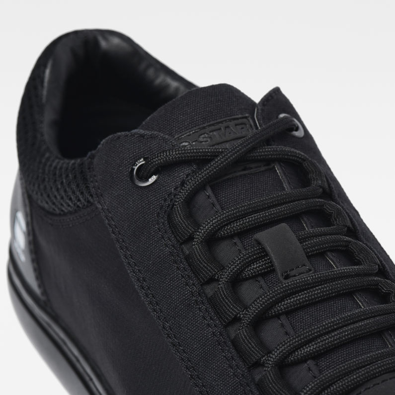 Zlov Cargo Mid Sneakers | Black | G Star RAW® Zlov Cargo Mid Sneakers | Black | G Star RAW®
