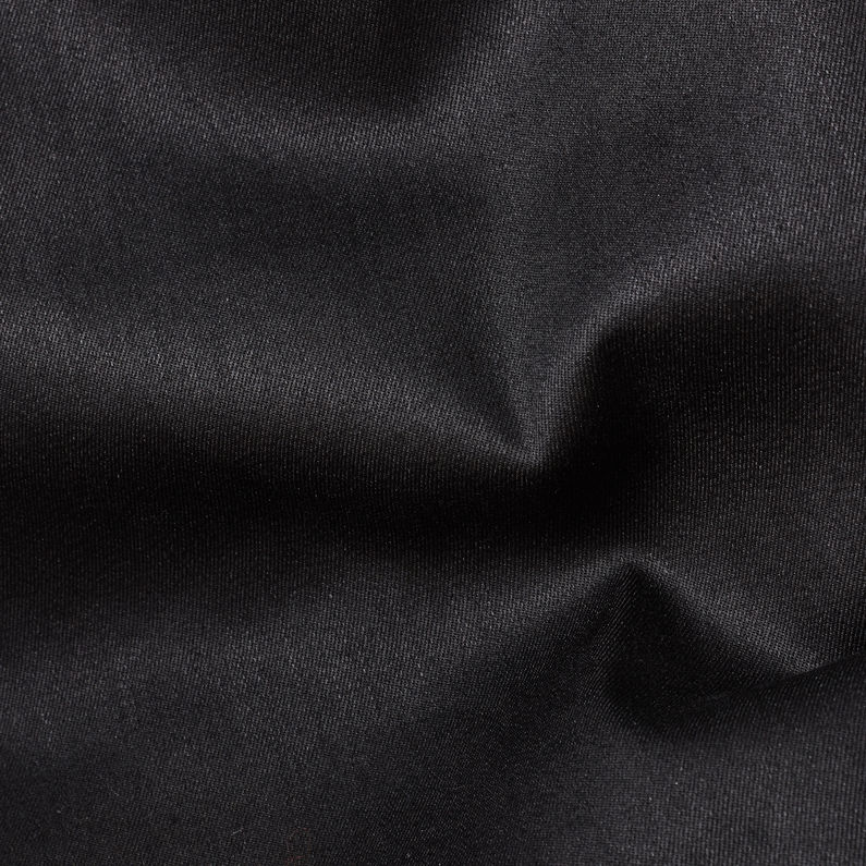 G-Star RAW® Bronson Army Deep-V Dress Negro fabric shot