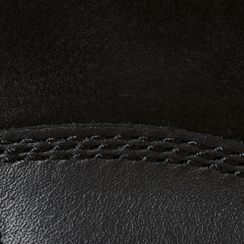 G-Star RAW® Stooke Zip Boots Black fabric shot