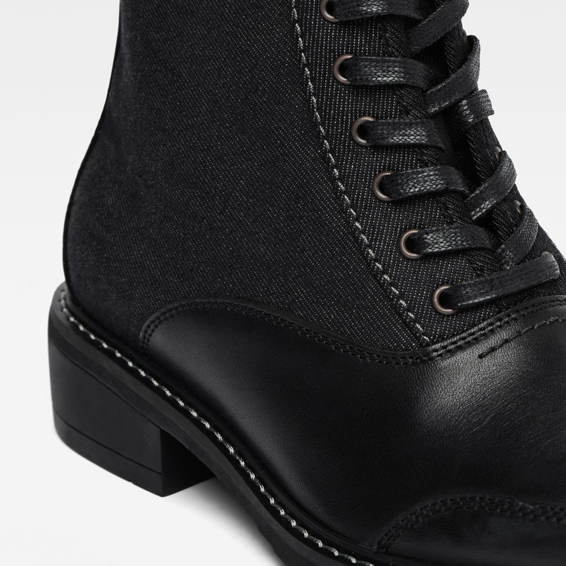 G-Star RAW® Guardian Lace-Up Shoes Black detail