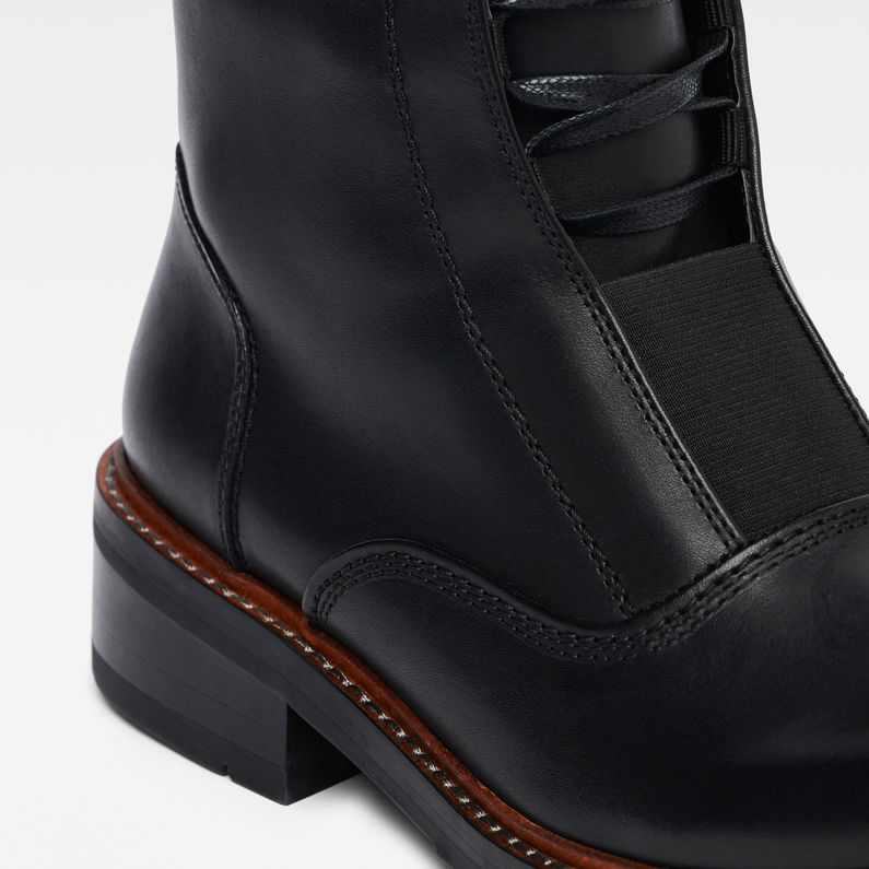 G-Star RAW® Industrial Monk Boot Noir detail