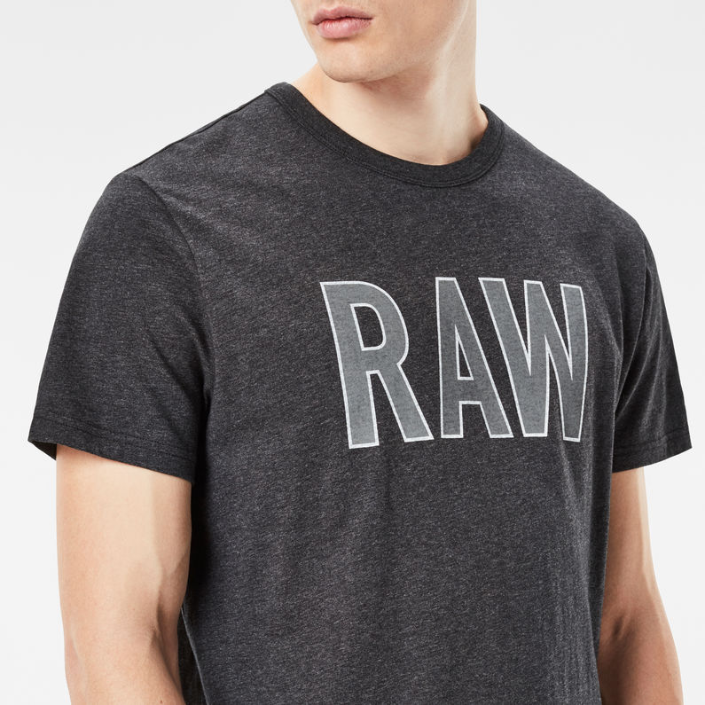 G-Star RAW® Tomeo T-Shirt Grey detail shot
