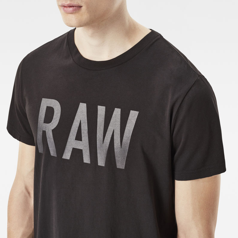 G-Star RAW® Afron T-Shirt Negro detail shot