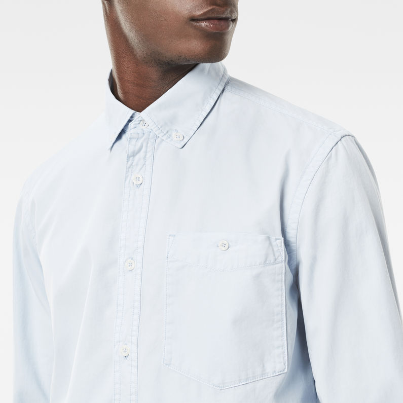 G-Star RAW® Oxford Button-Down Pocket Shirt Light blue