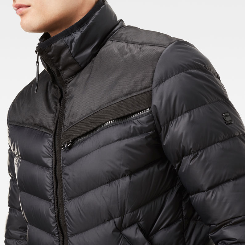 G-Star RAW® Attacc Down Jacket Black detail shot