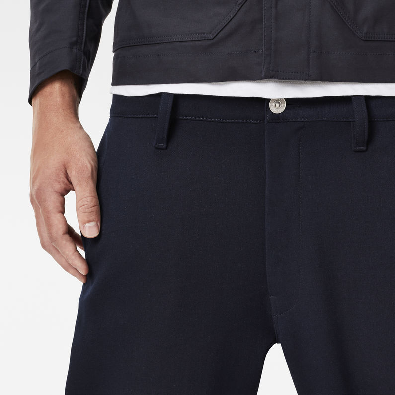 G-Star RAW® Bronson Loose Chino Dark blue detail shot