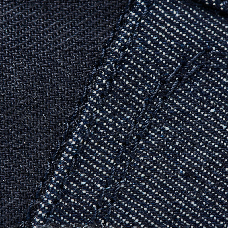 G-Star RAW® Scuba Denim Mid Sneakers Bleu foncé fabric shot