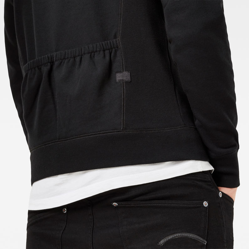 G-Star RAW® Motac Sweater Black detail shot