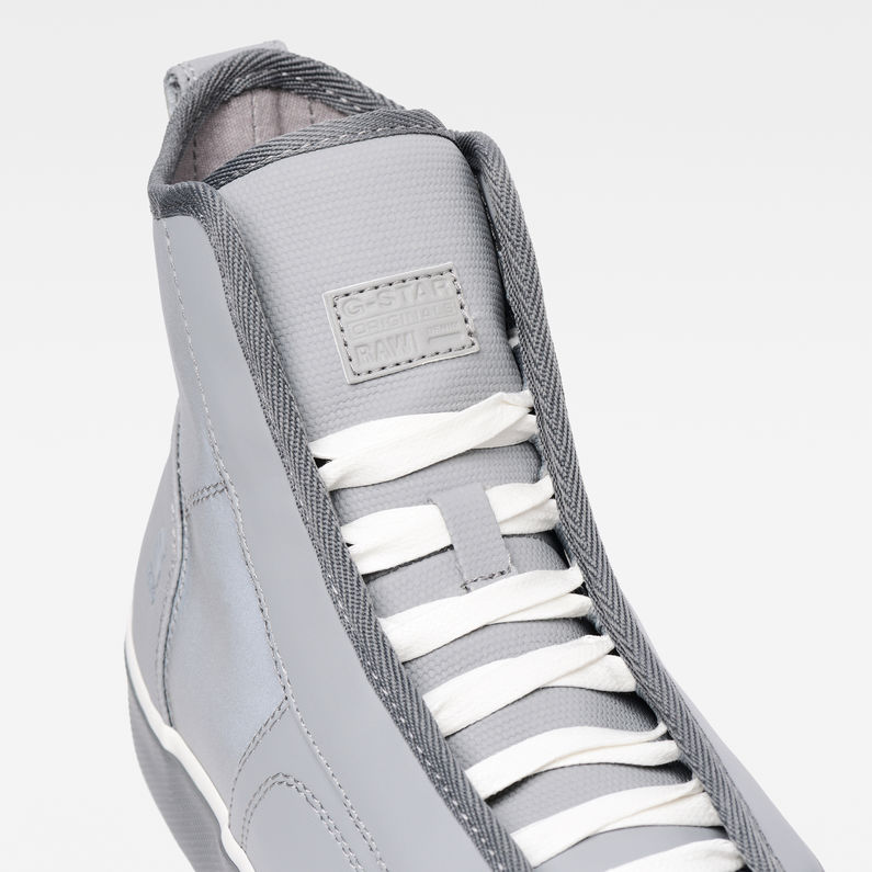 G-STAR® Scuba Reflective Mid Sneakers Grey detail