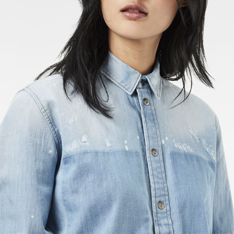 G-Star RAW® Modern Arc 3D Boyfriend Shirt Light blue