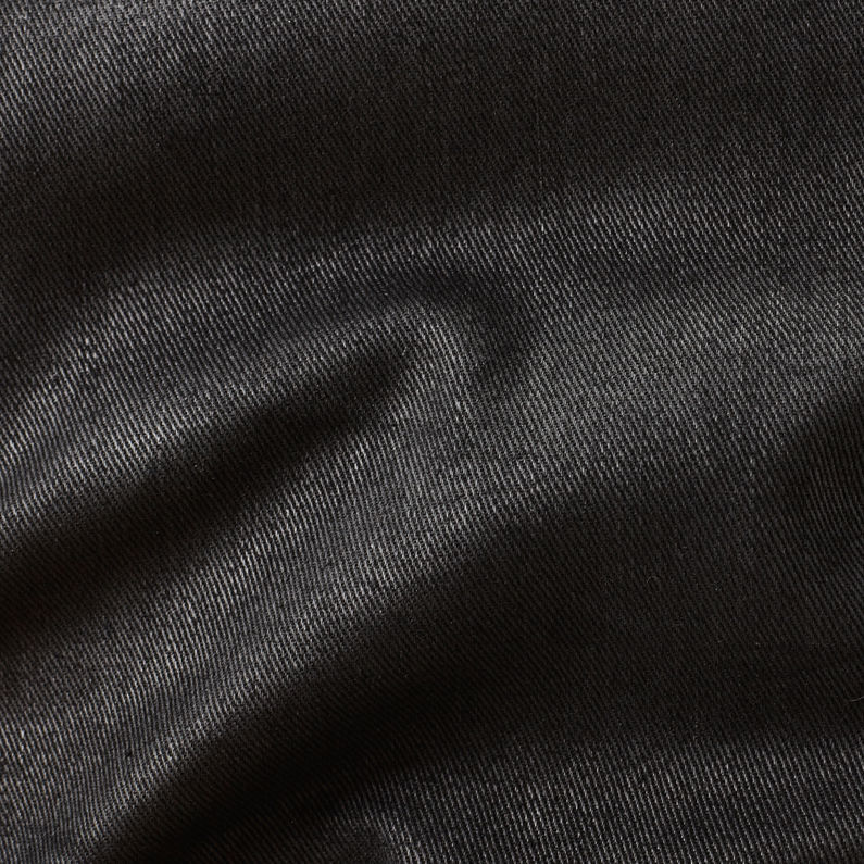 G-Star RAW® Motac Slim Denim Jacket Zwart fabric shot