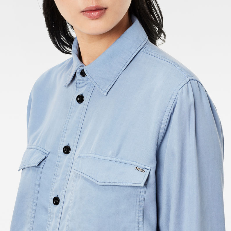 G-Star RAW® Rovic Boyfriend Shirt Medium blue