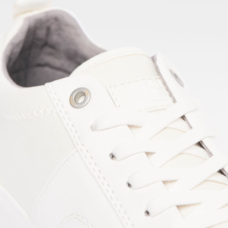 G-STAR® Scuba Plateau Sneakers Blanc detail