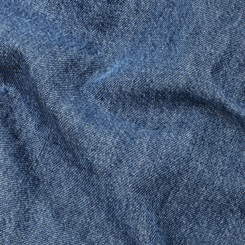 G-STAR® Blake A-Line Sleeveless Dress Medium blue fabric shot