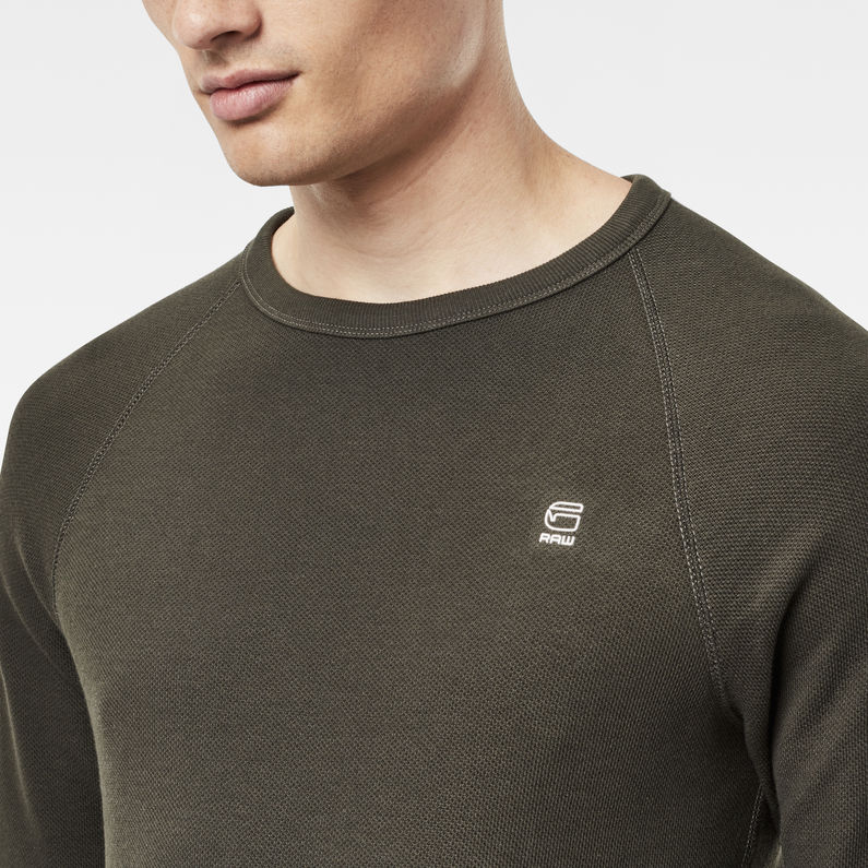 G-Star RAW® Jirgi T-Shirt Green detail shot