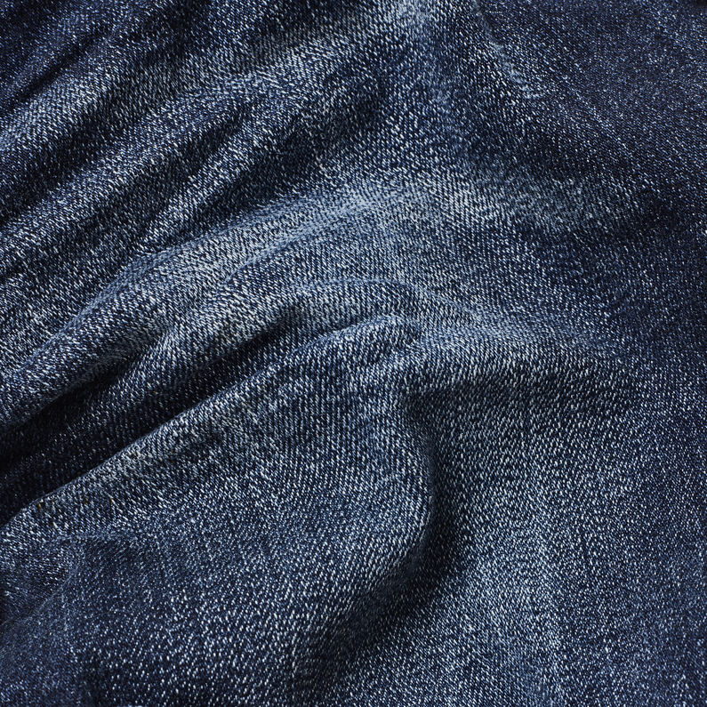 G-Star RAW® 3301 Ultra-High Shorts Bleu foncé fabric shot
