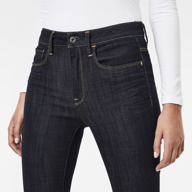 G-Star RAW® 3301 Deconstructed High Waist Skinny Jeans Dark blue