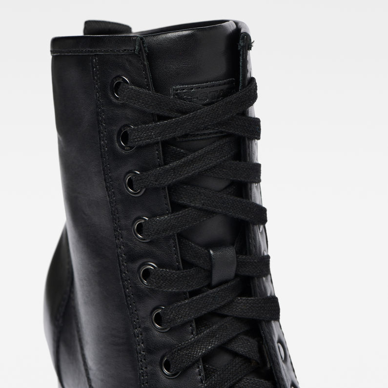 Roofer Heel Boots | Black | G-Star RAW® AU