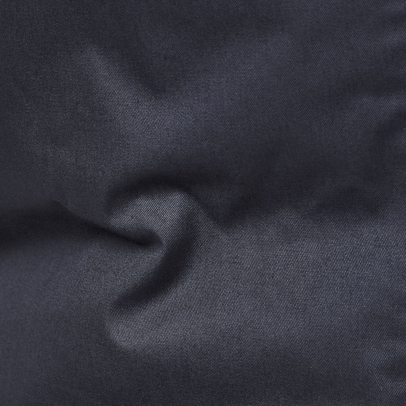 G-Star RAW® Whistler Twill Hooded Bomber Azul oscuro fabric shot