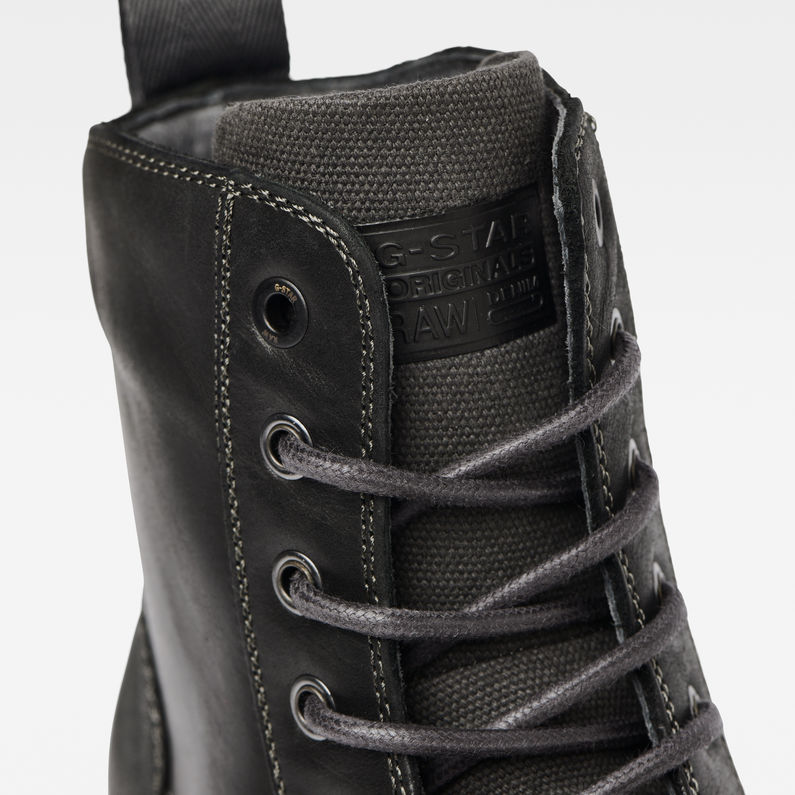 G-Star RAW® Roofer Boots Noir detail