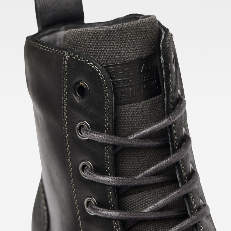 G-STAR® Roofer Boots Zwart detail