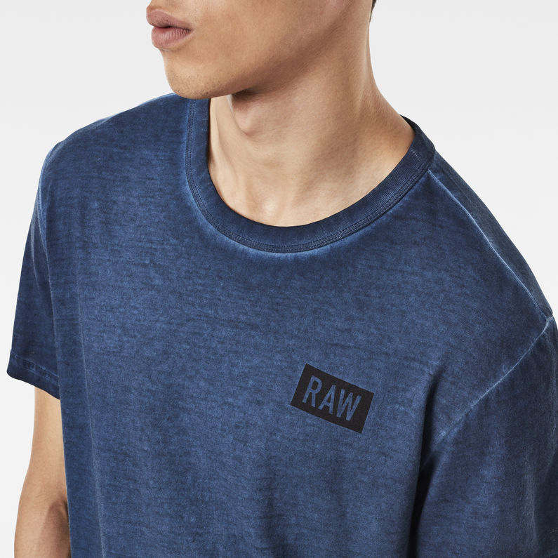 G-Star RAW® Navas T-Shirt Dark blue detail shot