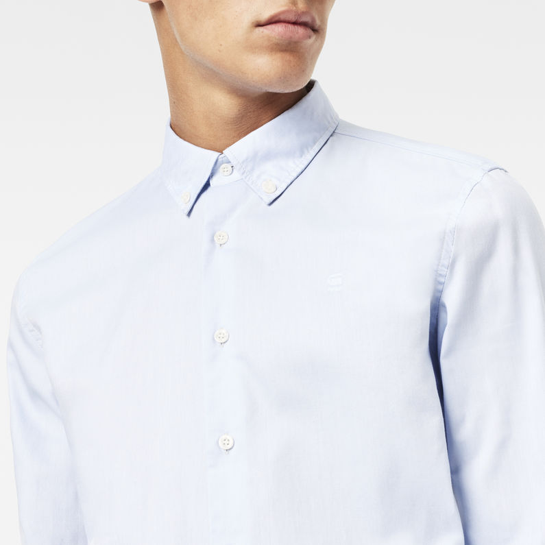 G-STAR® Core Button-Down Straight Shirt Hellblau