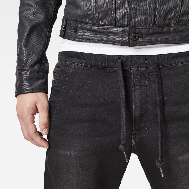 G-STAR® Bronson Sport Tapered Cuffed Chino Dunkelblau detail shot