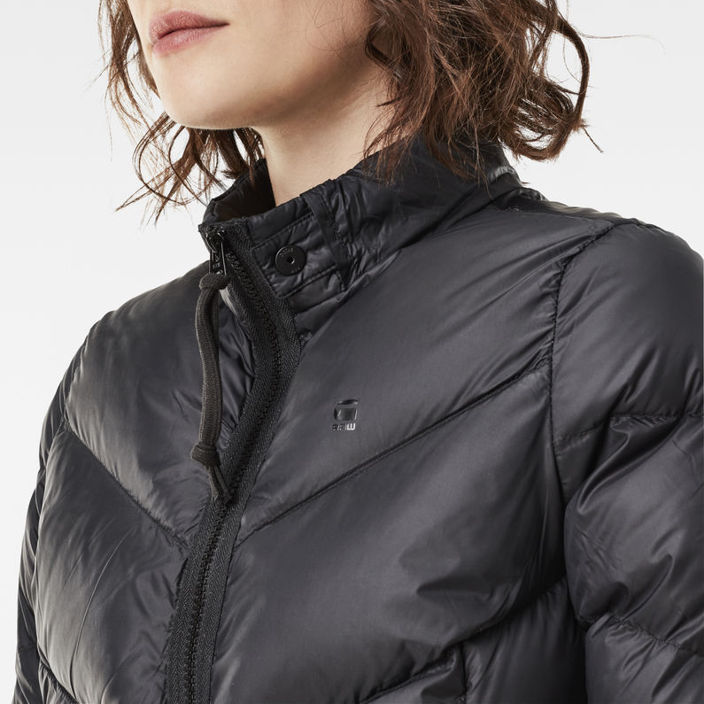 G-Star RAW® Alaska Down Jacket Schwarz detail shot