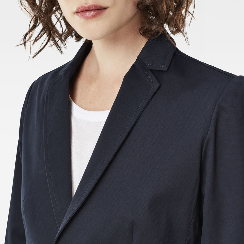 G-Star RAW® Blake Slim Blazer Dark blue detail shot