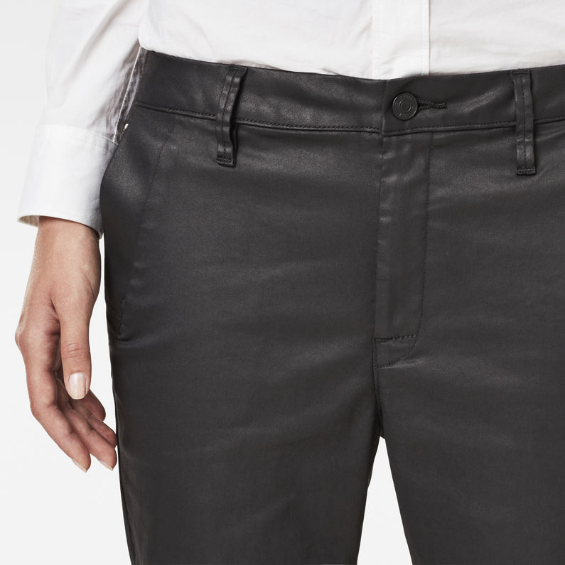 G-STAR® Bronson Biker Skinny Chino Dark blue detail shot