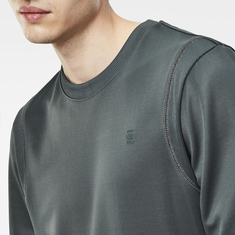 G-Star RAW® Motac Sweater Vert detail shot
