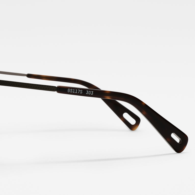 G-Star RAW® Flat Metal GSRD Yster Sunglasses Vert