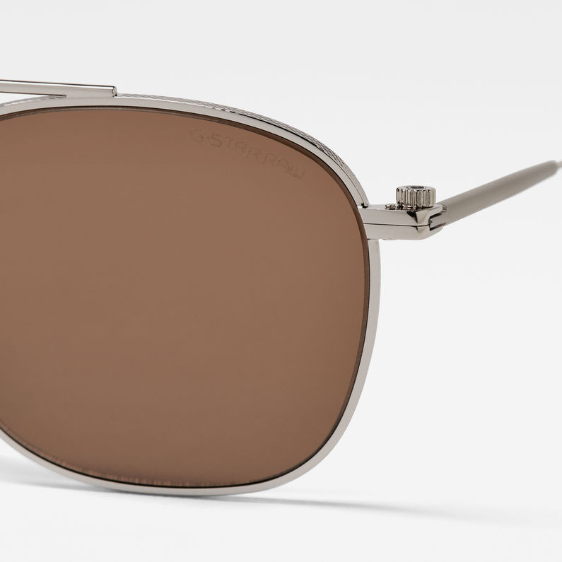 G-Star RAW® Metal Hoym Sunglasses Blanc